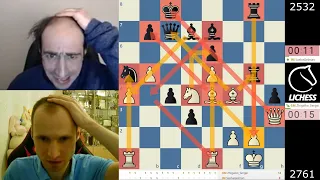 Потрясающие шахматы! Сергей Жигалко - Александр Гельман
