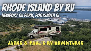 RHODE ISLAND BY RV | NEWPORT RV PARK, PORTSMITH RI