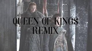 Arya & Sansa Stark - Queen of Kings (remix)