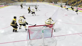 Boston bruins goalie practice with tuukka rask- nhl18