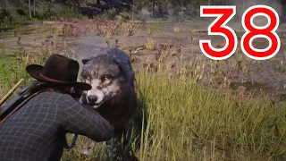 Arthur Comes Eye to Eye with the Legendary Wolf - Red Dead Redemption 2 - Episode 38 (Chapter 2)