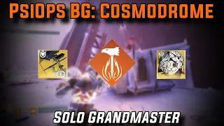 Solo GM PsiOps Battlegrounds Cosmodrome Solar Titan w/ Hierarchy of Needs [Destiny 2]