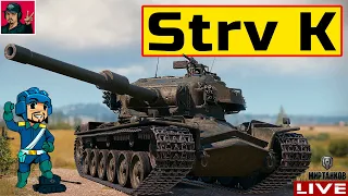 🔥 Strv K - ПЕРВЫЙ ПРЕМ 9 УРОВНЯ | КУДА ПРОПАЛ? 😂 Мир Танков