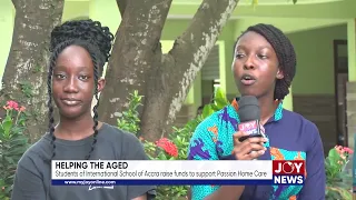 Helping the aged: Students of International School of Accra raise funds to support Passion Home Care