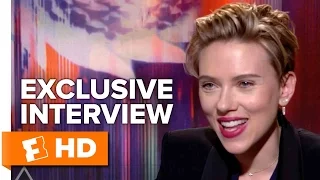 Scarlett Johansson and Juliette Binoche Exclusive 'Ghost in the Shell' Interview (2017)