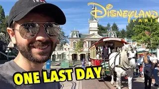 One Last Day at Disneyland Paris - Hitting The Rides We Haven't Done Yet!