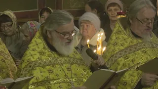 Чтение акафиста святителю Иоасафу Белгородскому чудотворцу