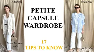Transform Your Look with a Petite Capsule Wardrobe: 17 hacks to Look & Feel Fabulous!