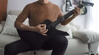 Here Comes Revenge - MetallicA rhythm guitar cover (How to play James Hetfield part)