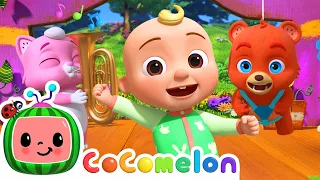 Hey Diddle Diddle + Swimming Song | CoComelon Animal Time Nursery Rhymes for Kids