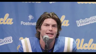 UCLA Football Media Availability - Jay Toia & Ethan Garbers (April 27, 2024)