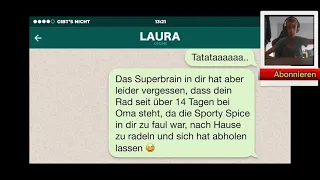 Reagiere auf 35 Peinliche whatsapp chats zwischen Eltern und Kindern