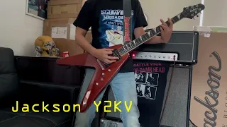[EZGUITARS.NET] Megadeth '00s gear tribute Dave Mustaine Jackson USA Y2KV ESP DV8-SE RIP Anniversary
