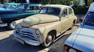 Выставка ретро автомобилей в Подольске 2024г.