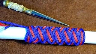 Paracord Two Bight Multi Lead Turks Head Covering Knot Easy Tutorial Long Turks Head 🛠