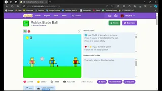 Playing Blade ball in scratch is actually easy...