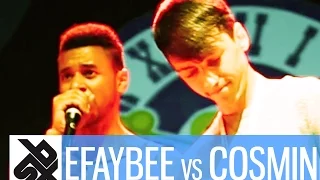 EFAYBEE vs COSMIN  |  Shootout Beatbox Battle 2016  |  SEMI FINAL