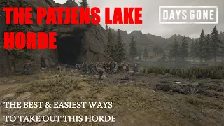 Days Gone - THE PATJENS LAKE HORDE, The Best & Easiest Ways To Take Out This Horde.