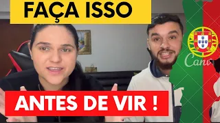 ✅ FAÇA ISSO ANTES DE VIR PARA PORTUGAL - 2023