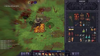 Stoneshard Ancient Troll fight (as a pyromancer)