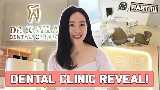 PINK Cabinets? Dental Clinic REVEALED!🤩 [Part III] #Vlog