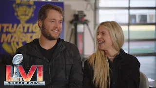 'Life-changing moments' define Staffords' journey (FULL INTERVIEW) | Super Bowl LVI on NBC Sports