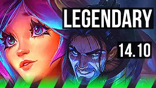 LILLIA vs SYLAS (JGL) | 11/0/6, Legendary | KR Challenger | 14.10