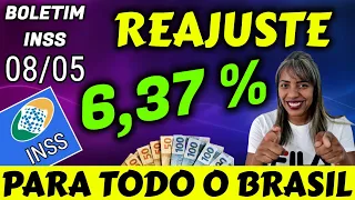 SURPRESA! AUMENTO DE 6,37% DATA MARCADA   REAJUSTE APOSENTADOS E PENSIONISTAS