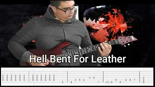 Judas Priest  | Hell Bent For Leather | Guitar Cover + Tabs