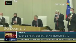 Russian Parliament supports Vladimir Putin's decision