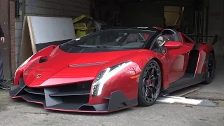 $5.0 Million Lamborghini Veneno Roadster On The Road!