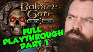 Baldurs Gate Full Playthrough PS4 PRO - LONG PLAY: PART 1