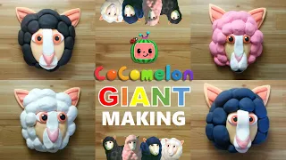 GIANT cocomelon baa baa black sheep clay making collection 거대 코코멜론 검은 양 클레이로 만들기 모음