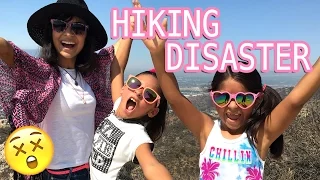 Hiking Disaster - Family Vlogs : VLOG IT // GEM Sisters