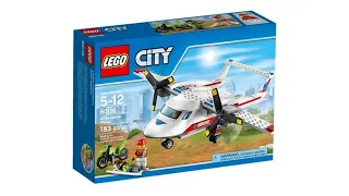 LEGO CITY 60116 Ambulance Plane SPEED Building with Stopmotion
