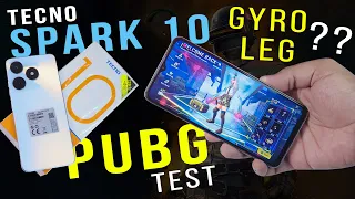 Tecno Spark 10 Pubg Test | "GYRO "Graphics "Heat & Battery Test | Spark 10 Price In Pakistan 🔥