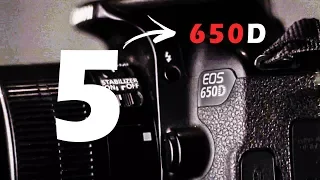 5 Reasons the Canon 650D Is the best Camera for the price (2020) | 4k