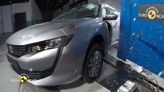 Euro NCAP Crash Test of Peugeot 508 2018