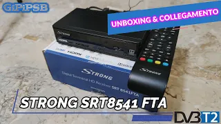 Decoder Digitale Terrestre STRONG SRT8541 FTA - Nuovo DVB-T2 Unboxing e Collegamento