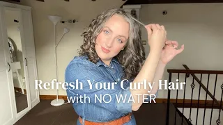 Refresh Your Curly Hair with NO WATER!