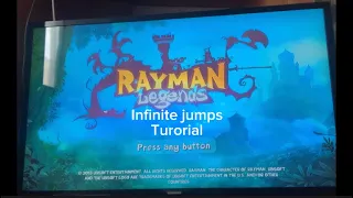 How to do INFINITE jumps GLITCH in RAYMAN LEGENDS