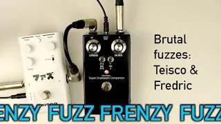 FUZZ FRENZY pt4: Brutal fuzzes - Teisco Fuzz & Fredric Effects Nouveau Super Unpleasant Companion