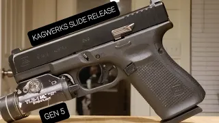 How To Install Kagwerks Slide Release For Gen 5 Glocks