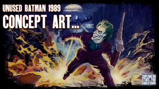 The UNUSED Batman 1989 Concept Art (Feat. Living in Crime Alley's Rob Ayling)
