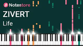 🎼 Ноты Zivert - Life видео-инструкция, как сыграть самому на пианино