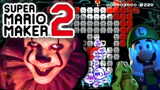 THEY MADE AN IT: CHAPTER 2 LEVEL!! Super Mario Maker 2 Session #2 ft. My Sister | @_spiffyworld