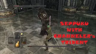 Sir Alonne Seppuku RTSR MELEE (Channeler's Trident): Dark Souls 2 Boss Challenge Run (No hit taken)