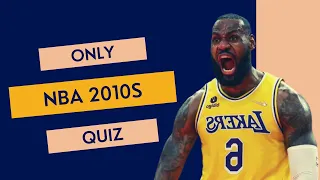 Ultimate NBA Quiz on 2010s shooters (Massive trivia)