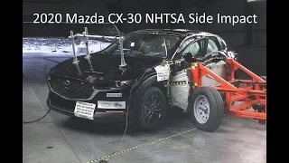 2020-2021 Mazda CX-30 NHTSA Side Impact