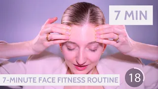 7-Minute Face Fitness Routine | Face Fitness, Facial Fitness, Facial Yoga